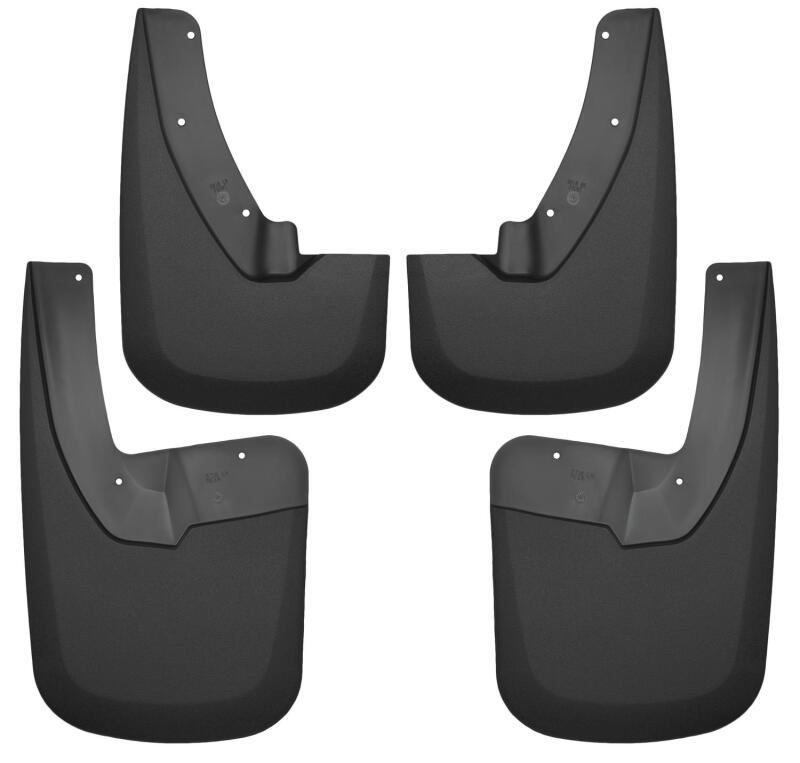 Ram 2500 Mud Guards - Front + Rear - Husky Liners - FormFit Design - Black - `09-`17 Ram 2500 Mud Guards - Front + Rear - Husky Liners - FormFit Design - Black - `09-`17